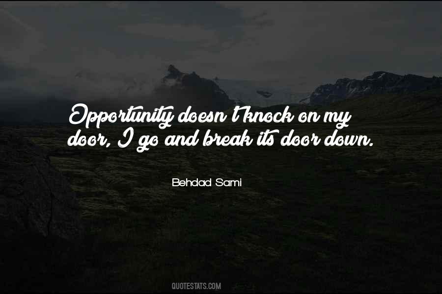 Doors Opportunity Quotes #1528078