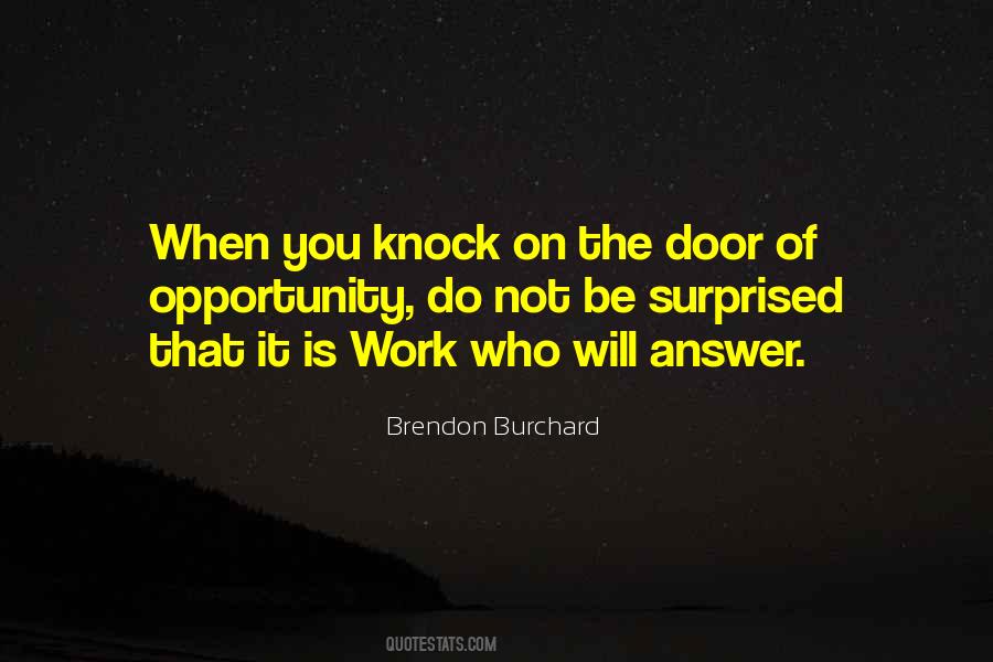 Doors Opportunity Quotes #485459
