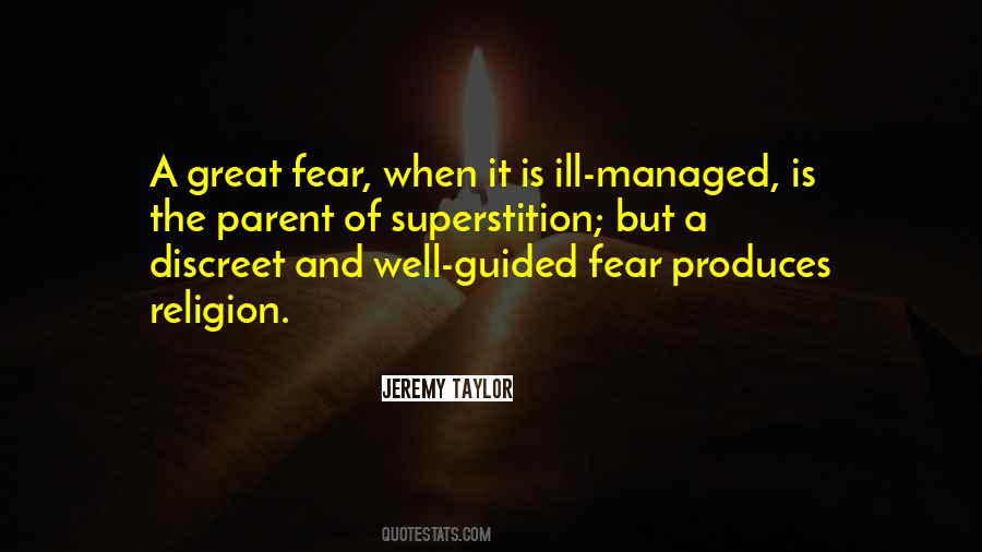 Great Fear Quotes #1029025