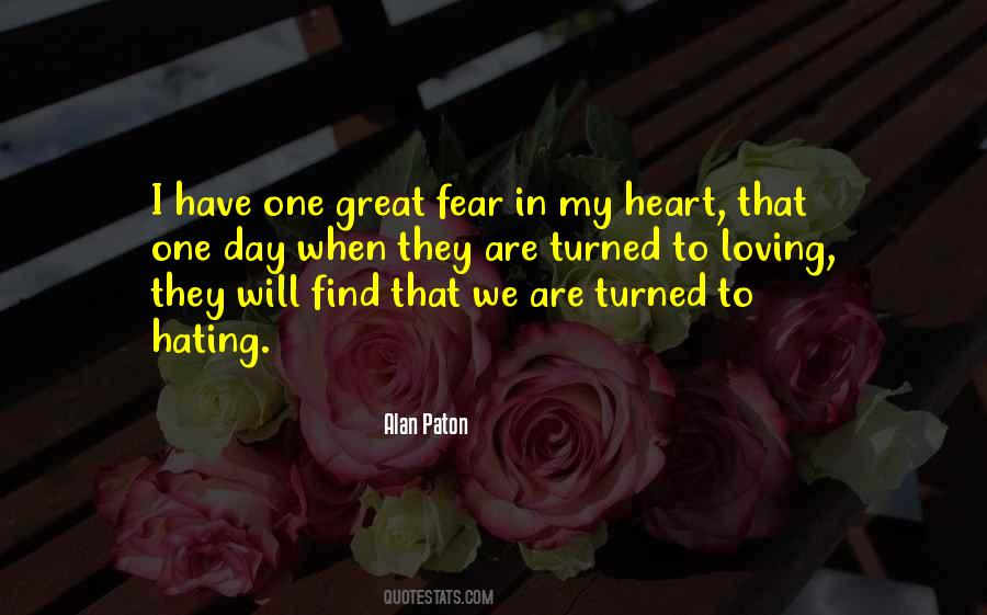 Great Fear Quotes #1161243