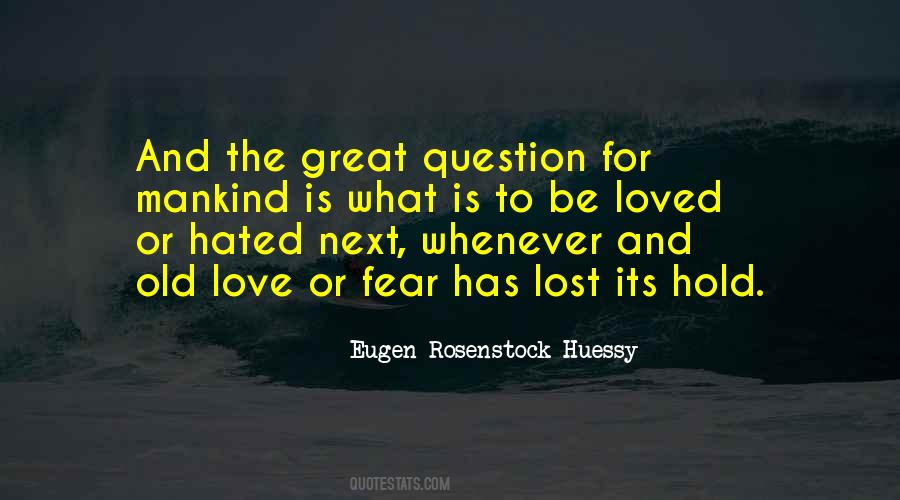 Great Fear Quotes #192483