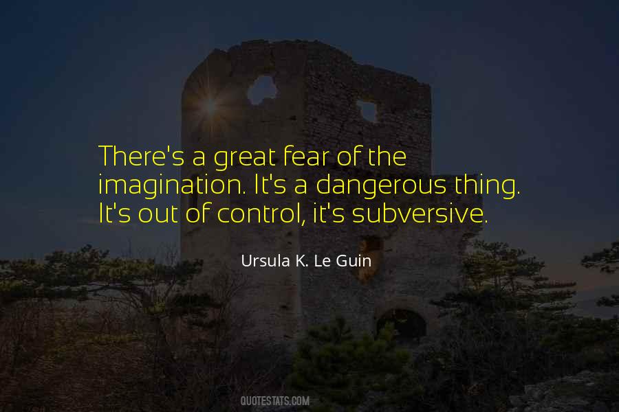 Great Fear Quotes #44791