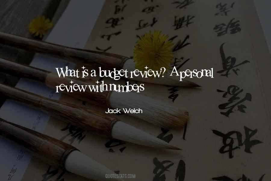 What Is A Budget Quotes #74145