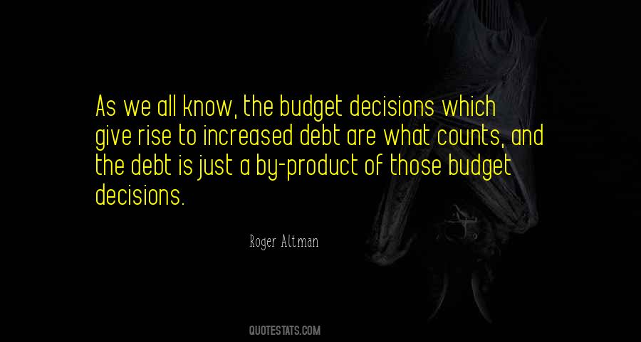 What Is A Budget Quotes #816018