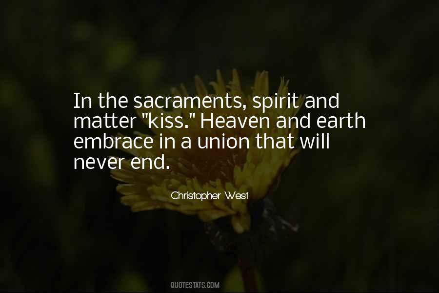 Quotes About The Sacraments #328481