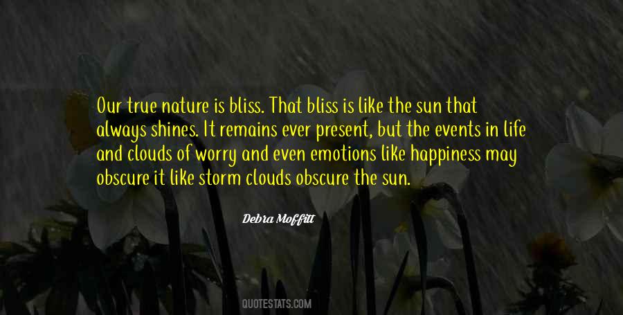 Quotes About Nature Clouds #1178381