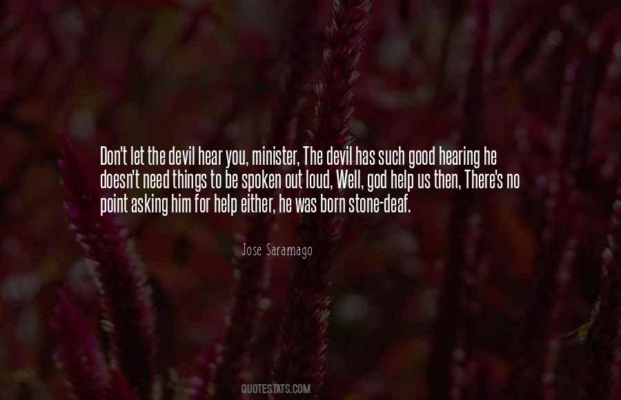 God Help Him Quotes #295409
