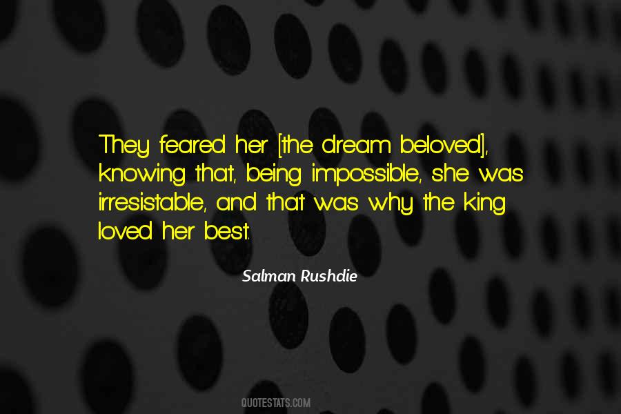 Quotes About Being Beloved #140165