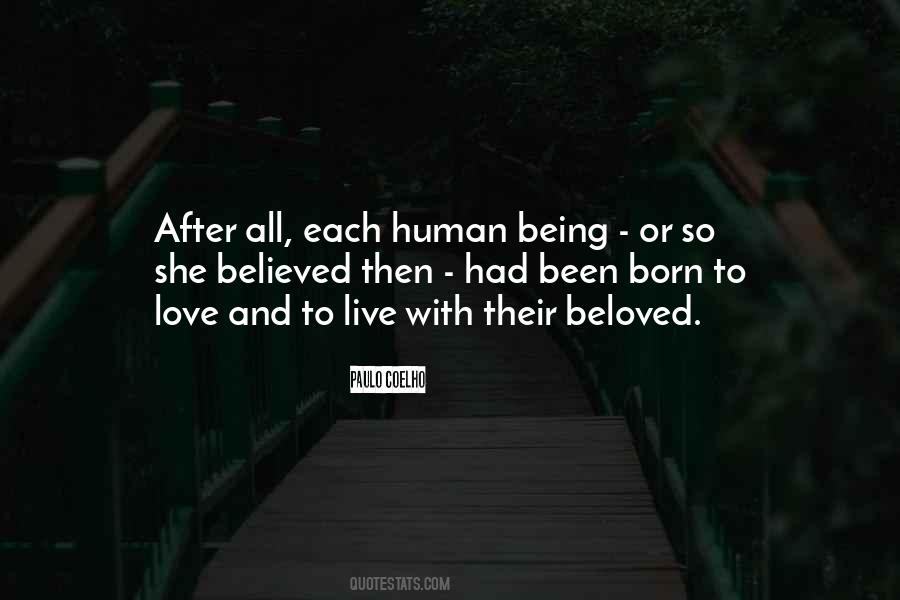 Quotes About Being Beloved #669864