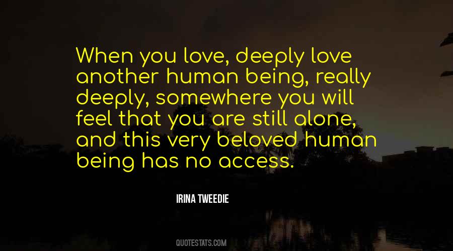 Quotes About Being Beloved #993859