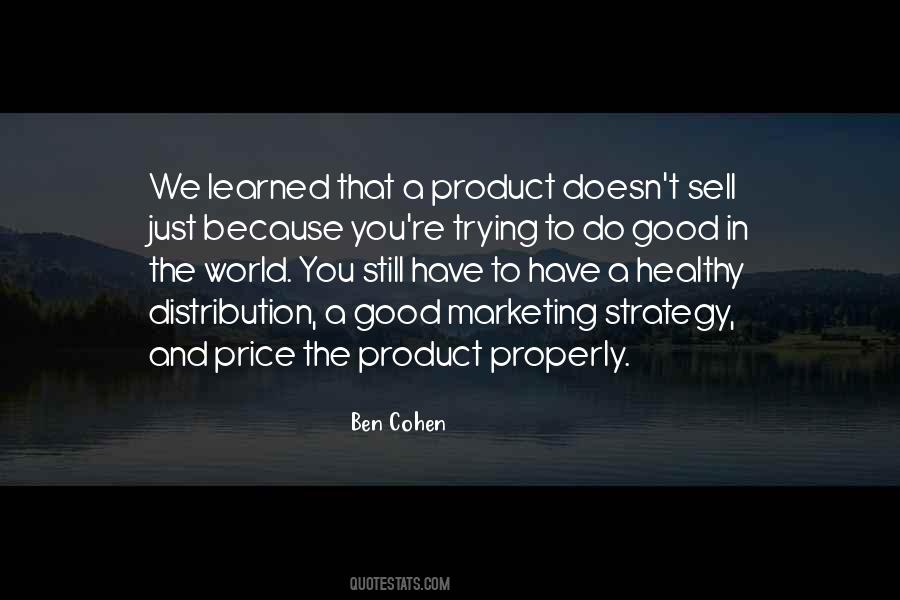 Marketing Product Quotes #1832497