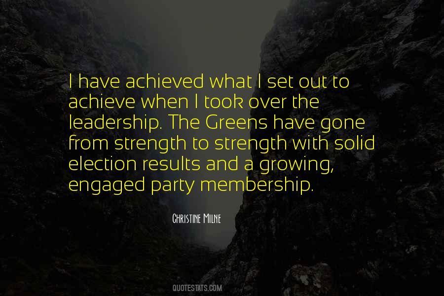 Quotes About Strength And Leadership #1364342