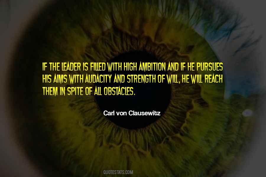 Quotes About Strength And Leadership #1863508