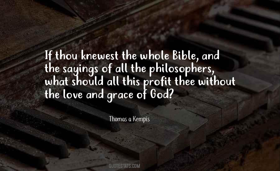 Bible Thou Quotes #1849085