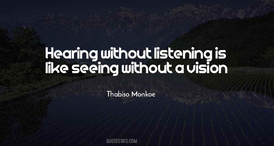 Without A Vision Quotes #851179