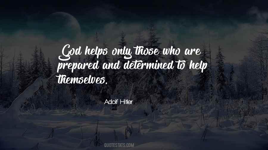 God Helps Quotes #1662681