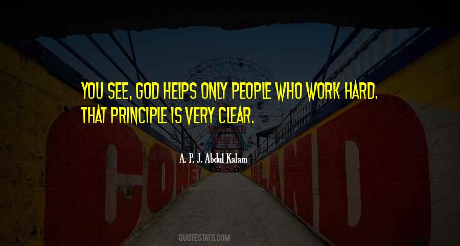 God Helps Quotes #595322