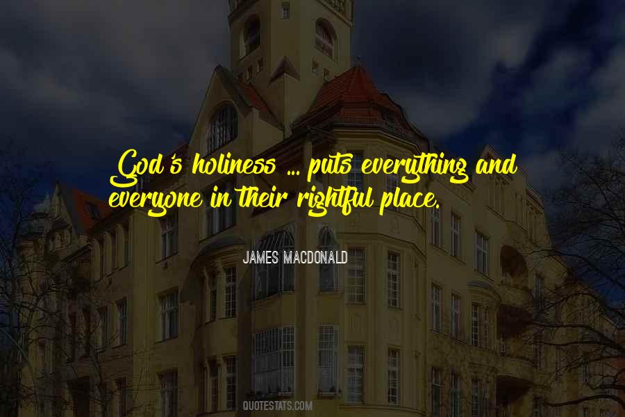 God Holiness Quotes #104524