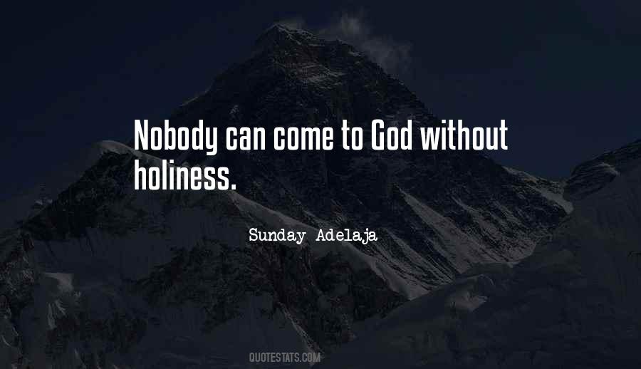 God Holiness Quotes #450539