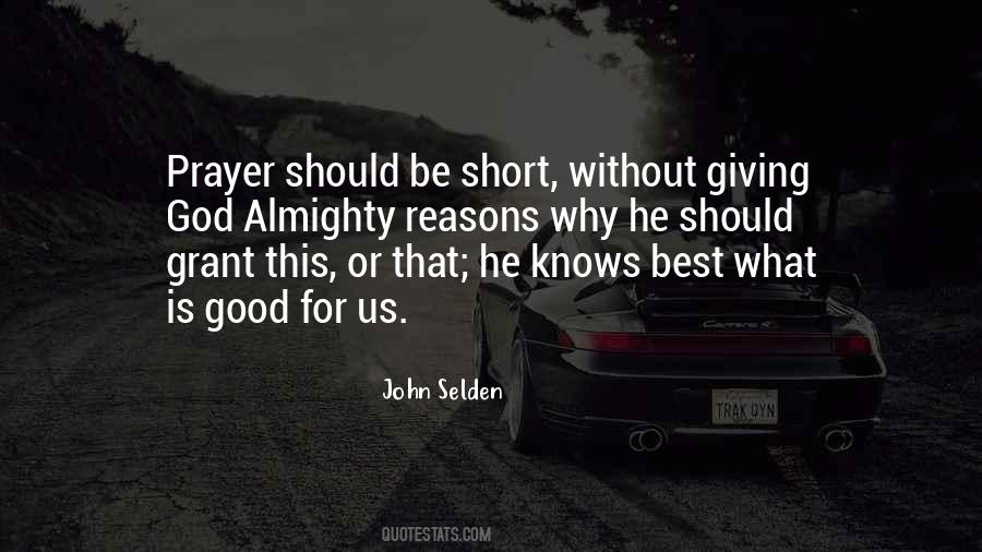 Best Short Prayer Quotes #1156333