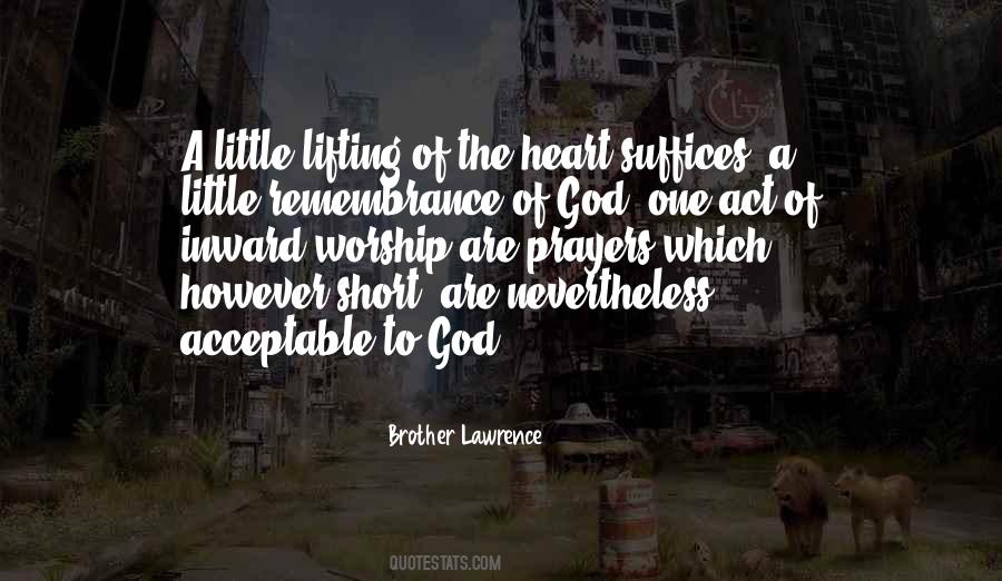 Best Short Prayer Quotes #1798939