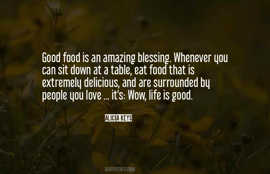 Amazing Food Quotes #1149410