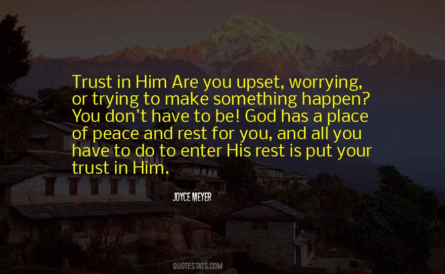 God I Put My Trust In You Quotes #1000433