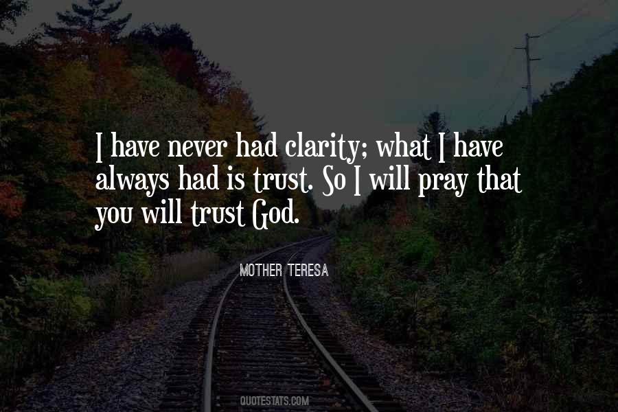God I Trust In You Quotes #36521