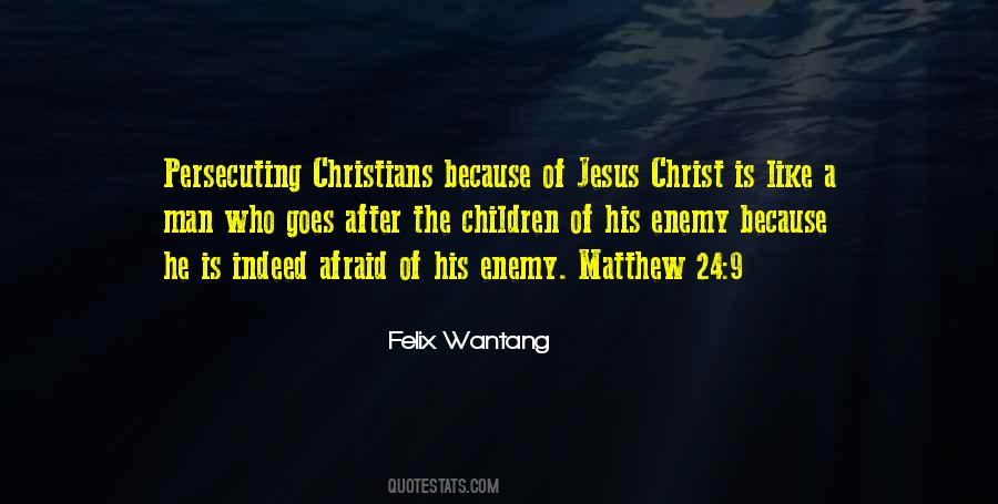 Enemy Bible Quotes #1095725