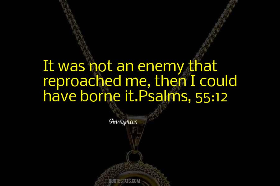 Enemy Bible Quotes #1399573