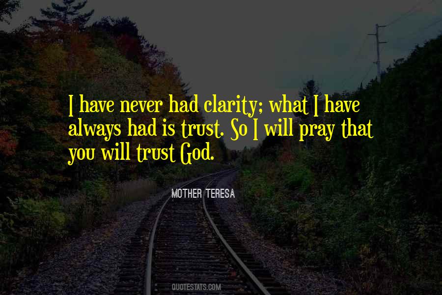 God I Trust You Quotes #36521