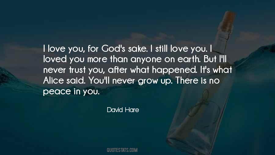 God I Trust You Quotes #458260