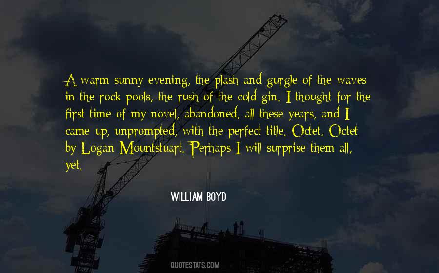 Cold But Sunny Quotes #871592