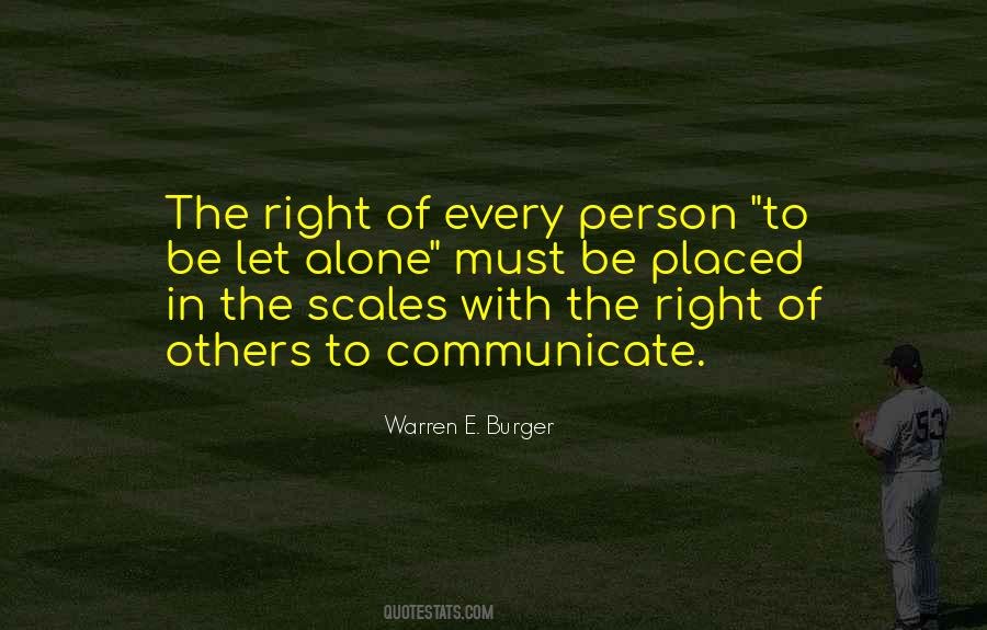 Be With The Right Person Quotes #1049969