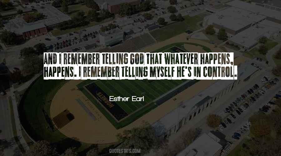 God In Control Quotes #75544