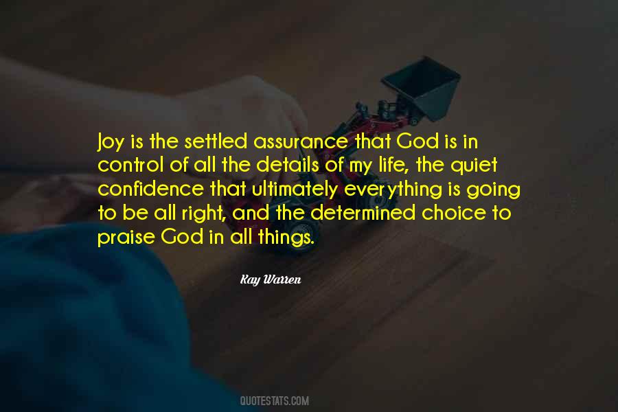 God In Control Quotes #912499