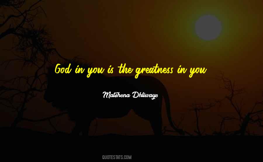 God In You Quotes #1392590