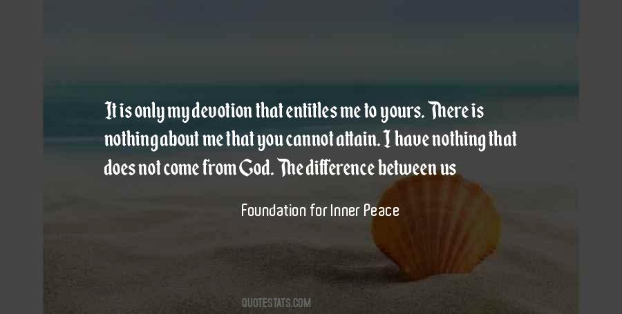 God Inner Peace Quotes #1103551