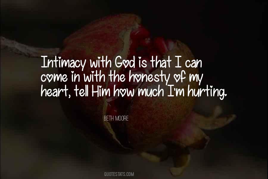 God Intimacy Quotes #1373588