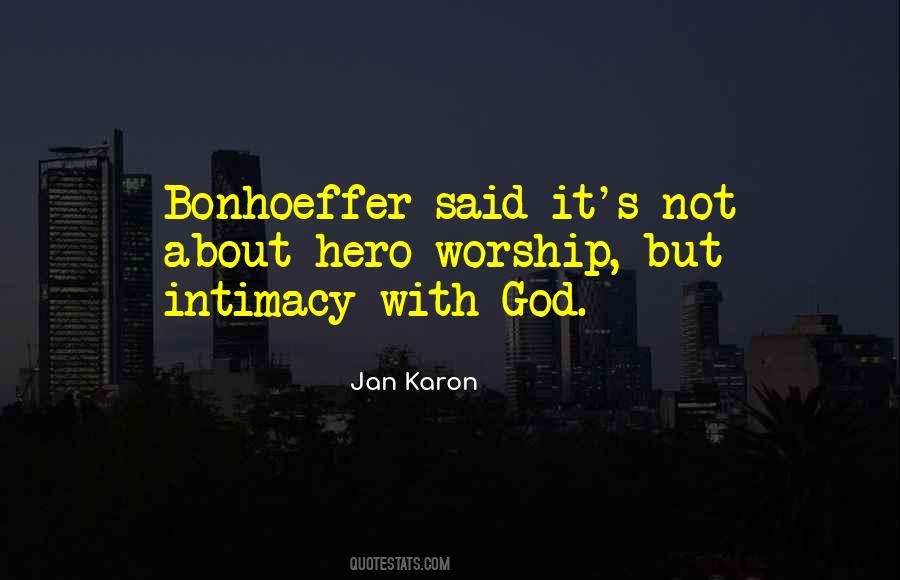 God Intimacy Quotes #166739