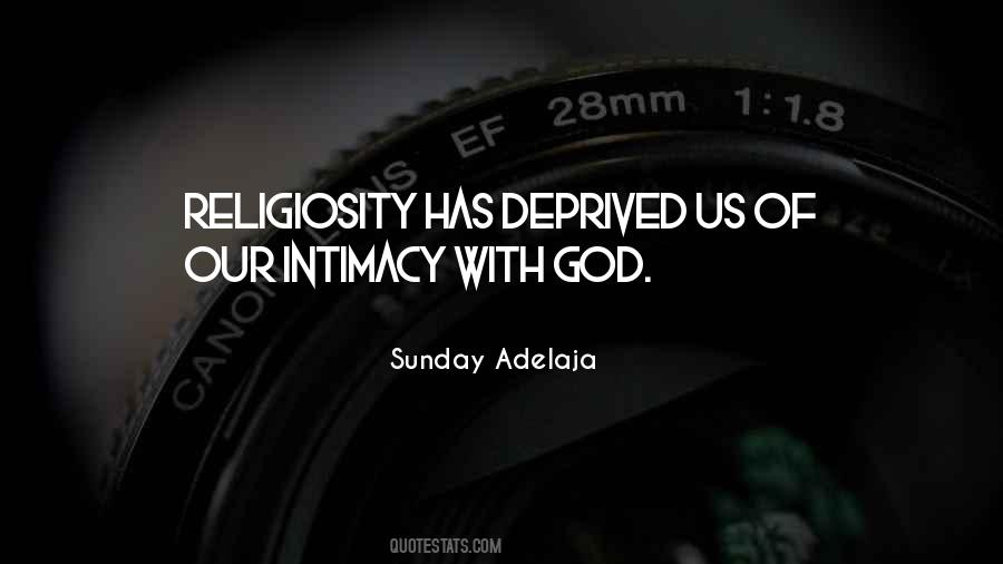 God Intimacy Quotes #552360