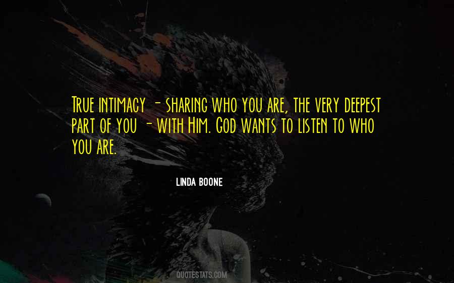 God Intimacy Quotes #650437