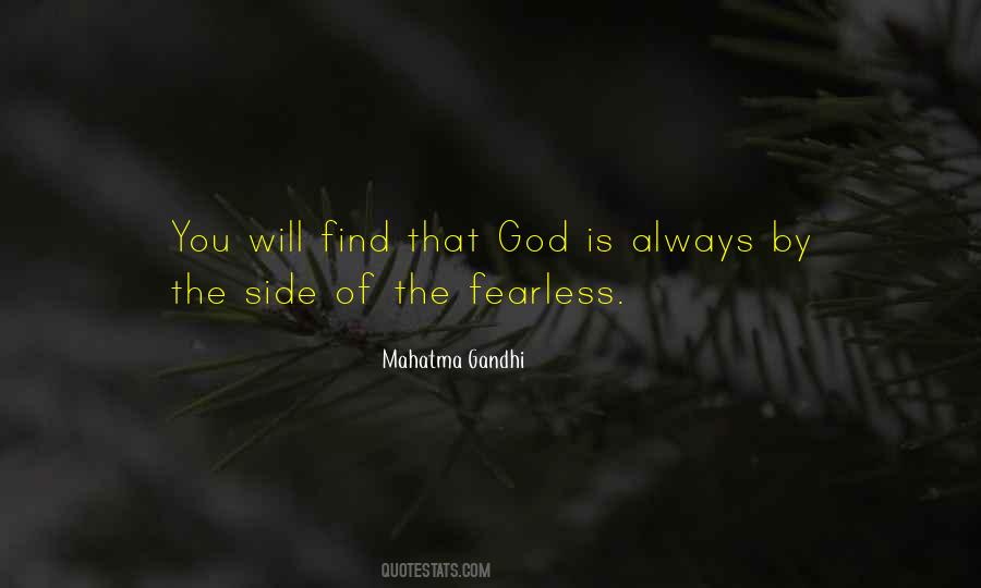 God Is Always By My Side Quotes #1864399