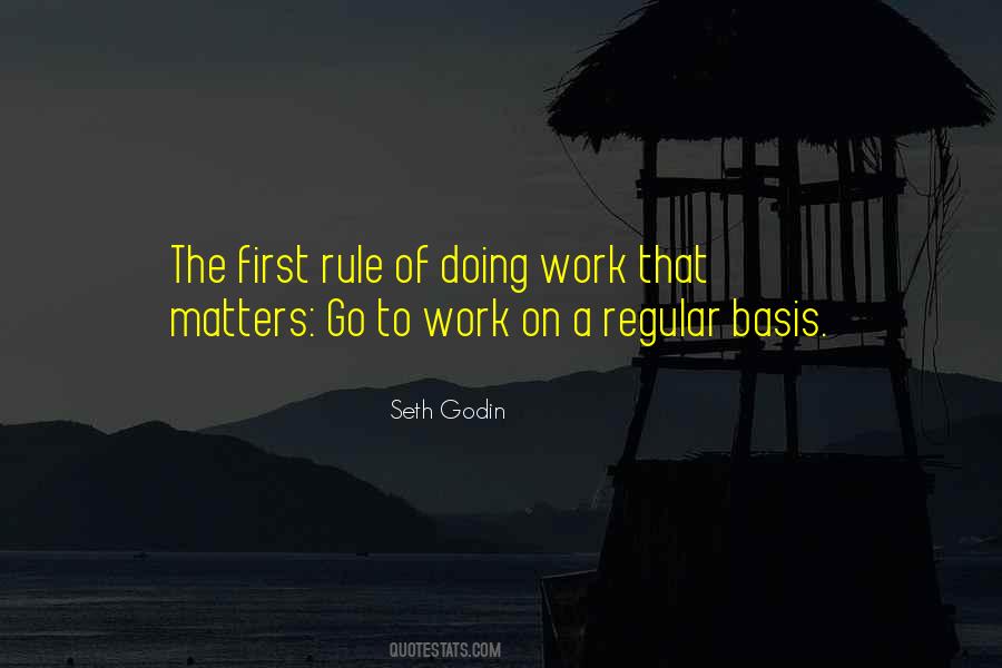 Work Matters Quotes #1222963