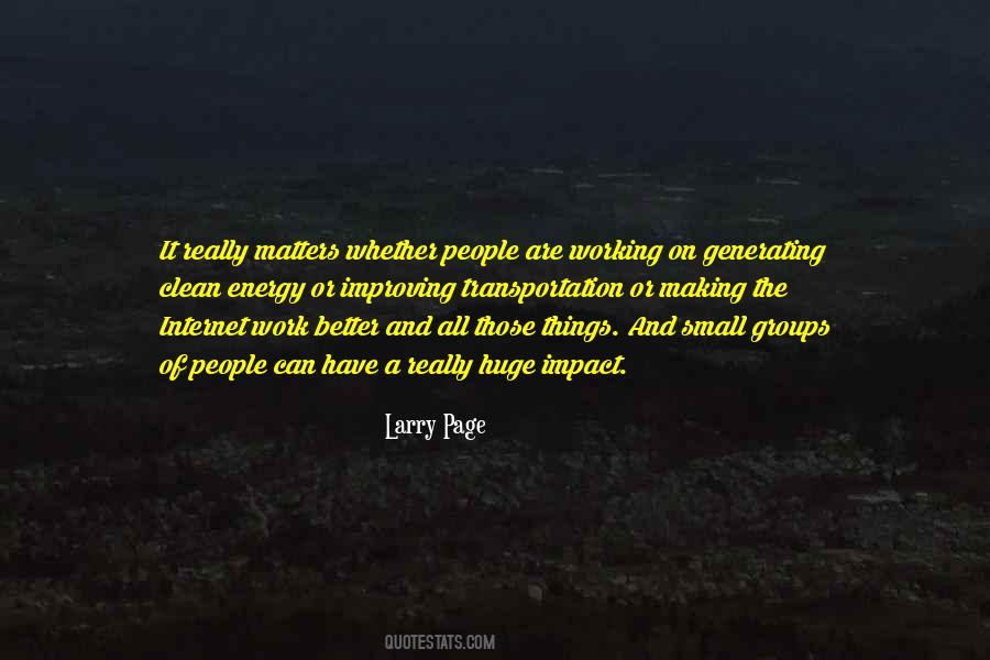 Work Matters Quotes #1495741