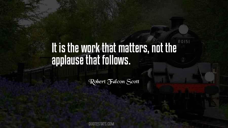 Work Matters Quotes #294024