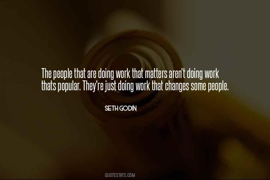 Work Matters Quotes #370682