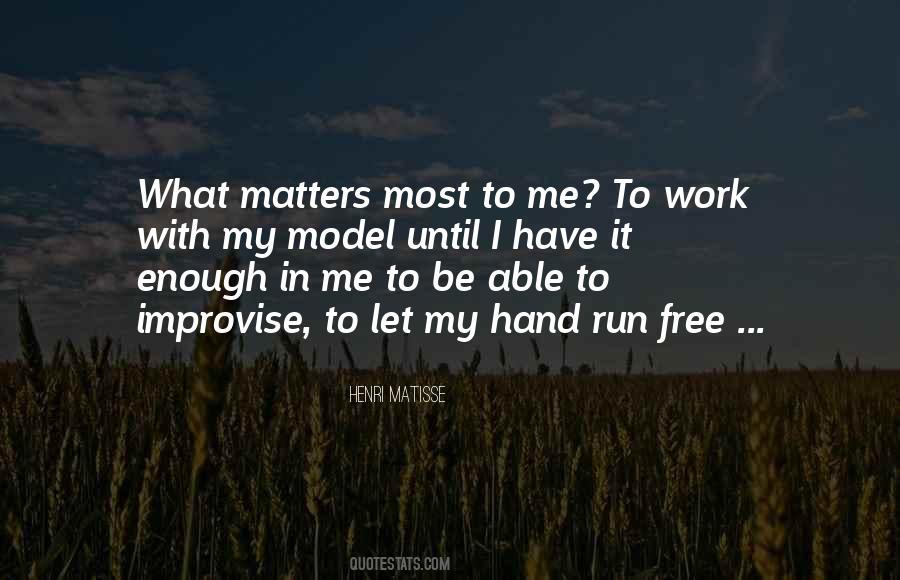 Work Matters Quotes #484426