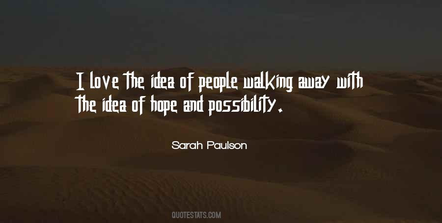 Love Walking Away Quotes #1039421