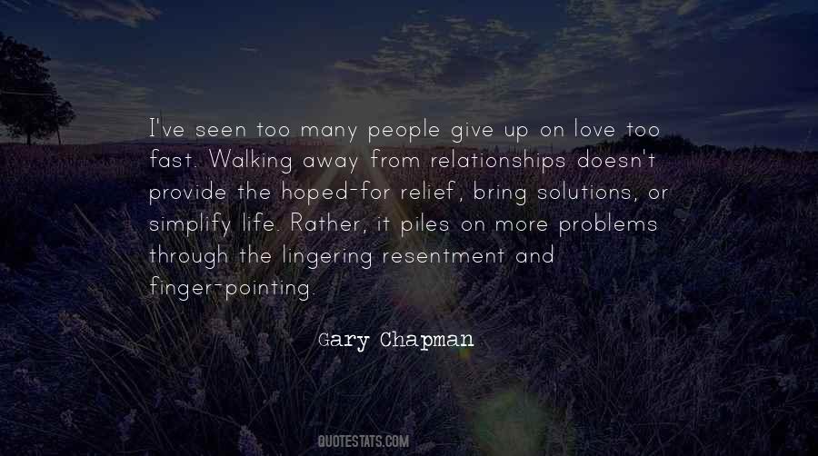 Love Walking Away Quotes #1768179